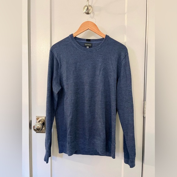 Club Monaco End-on-End Merino Wool Crewneck Sweater XL - Picture 4 of 7